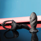 BDStyle Multi Function Cock and Ball Ring With Thread Anal Plug